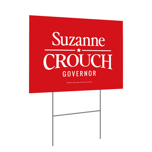 Yard Sign - Suzanne Crouch